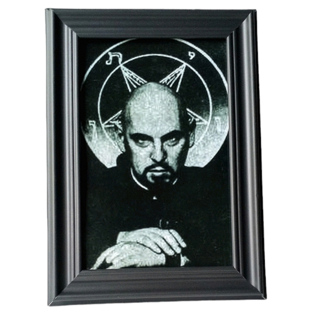Anton Szandor LaVey Satanic Occult Gothic Cult Art Satan Photo Vintsge Occult